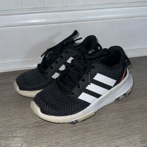 Little Boys Adidas cloud foam sneakers